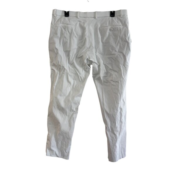 Tommy Hilfiger White Mens Dress Pants P36W X 30L Rayon Blend Slim Fit - Picture 2 of 5